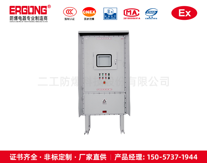 碳鋼隔爆箱帶防護(hù)小門易操作